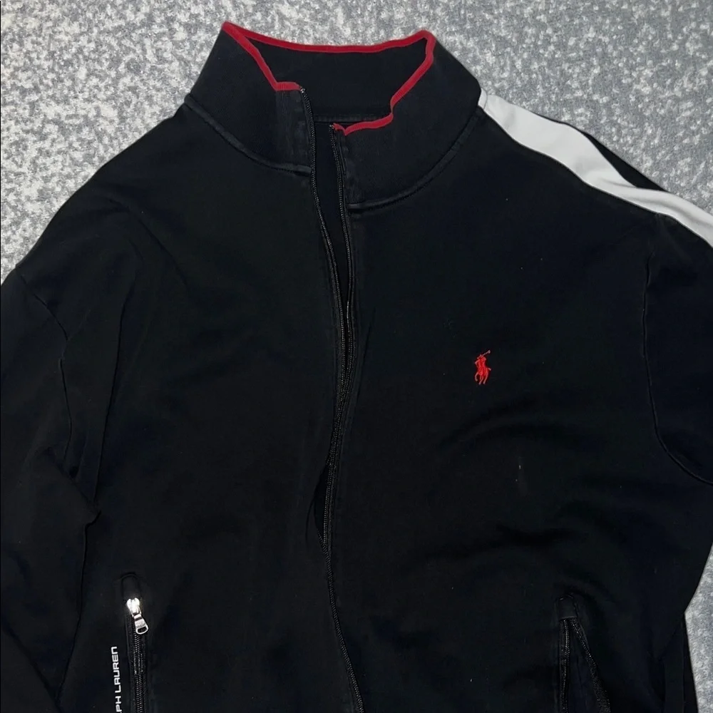 Polo by Ralph Lauren Black Fabric aXL